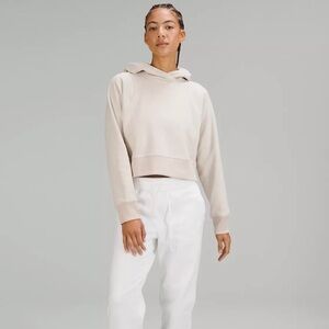 Lululemon Loungeful Cropped Sparkle Hoodie